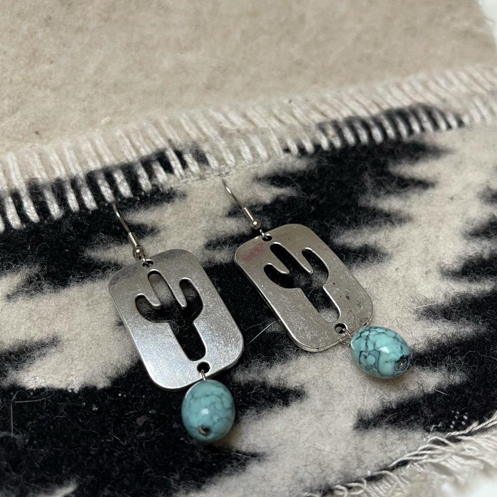 Saguaro Charm Earrings